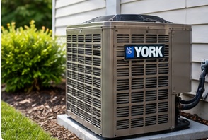 Illustrative YORK HVAC equipment and service imagery